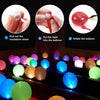 100Pcs Mini Led Lights, Led Balloons Light up Balloons for Party Decorations Neon Party Lights for Paper Lantern Easter Eggs Birthday Party Wedding Halloween Christmas Decoration - Red