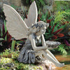 Sunflower Fairy Statue Refers To Ornamental Flower Gardening Decoration