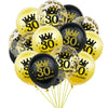 Sequin Confetti Transparent Balloon For Adult Birthdays