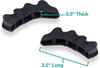 Silicone Toe Spacers for Correct Toe Alignment, Bunion and Hammertoe Straighteners - 2 Pairs