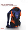 Hands-Free Shoulder Carrier with Ankle Straps and Cushioned Hip Seat