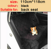 Waterproof Dog Car Seat With Zipper And Pocket