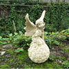 Resin Crafts Cupid Candle Holder Gardening Decoration