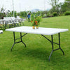 6 FT Portable Folding Outdoor Plastic Table