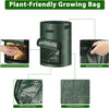 Potato Grow Bags, 4 Pack 10 Gallon Grow Bags with Flap and Handles Plant Container Planter Pot for Potato Tomato and Vegetables - Green