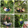 Creative Cute Resin Statue Hang On Tree Decoration