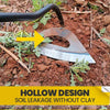 Gardening Hand-held Hoe All-steel Hardened Hollow Hoe