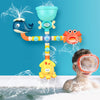 Building Spray Water Sprinkler Bath Toy