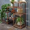 Plant Stand Indoor Plant Stands Wood Outdoor Tiered Plant Shelf for Multiple Plants 3 Tiers 7 Potted Ladder Plant Holder Table Plant Pot Stand for Window Garden Balcony Living Room Gifts for Christmas