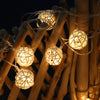 Handmade Sepak Takraw LED Star Decoration Light